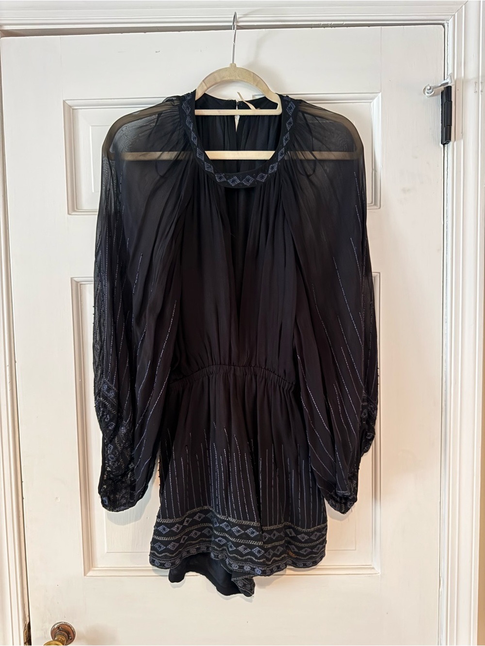 Free People Embelidhed Romper